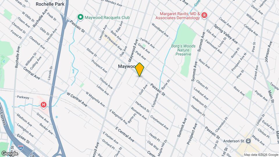 482 S Elm St Map and Location Details