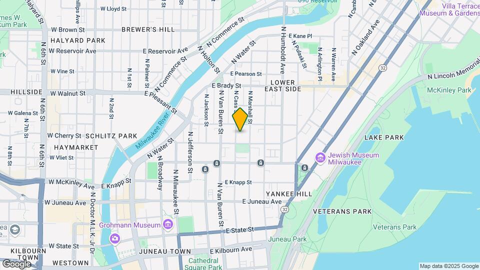 1522 N Cass St Map and Location Details