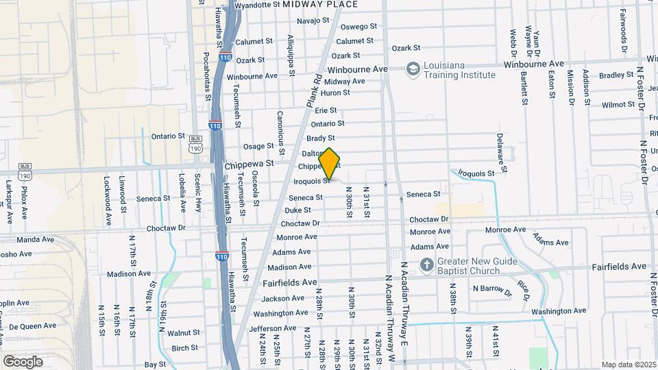 2850 Iroquois St Map and Location Details