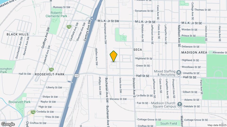 126 Putnam St SW Map and Location Details