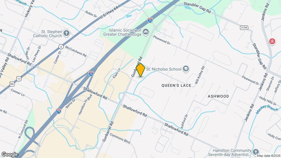 7420 Hamilton Run Dr Map and Location Details