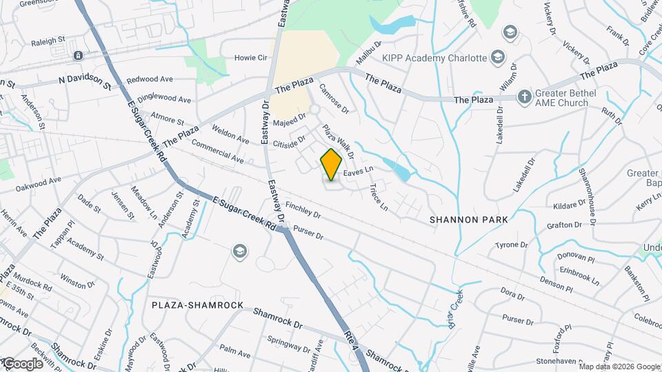 1711 Lynford Dr Map and Location Details