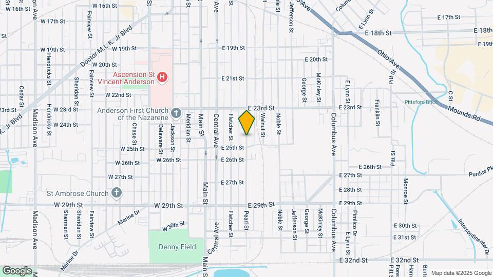 2417 Pearl St Mapa y Detalles de la Ubicación