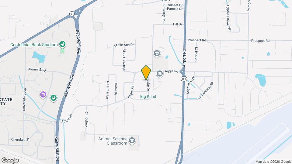 207 Lake Dr, Unit Apt. B Map and Location Details