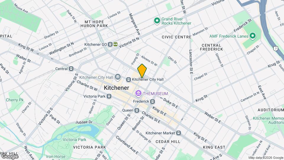 141 Ontario St N Map and Location Details