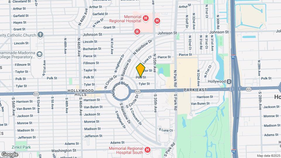 3700 Polk St Map and Location Details
