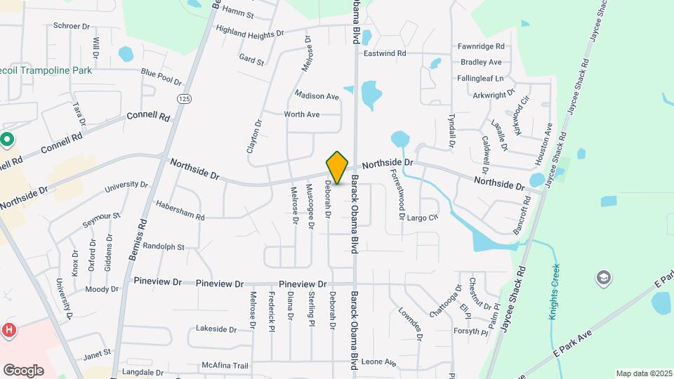 1503 Fresno St Map and Location Details