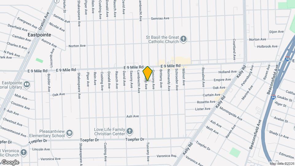 22458 Tuscany Ave Map and Location Details