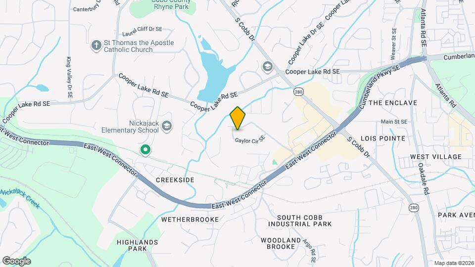 1517 Gaylor Cir SE Map and Location Details