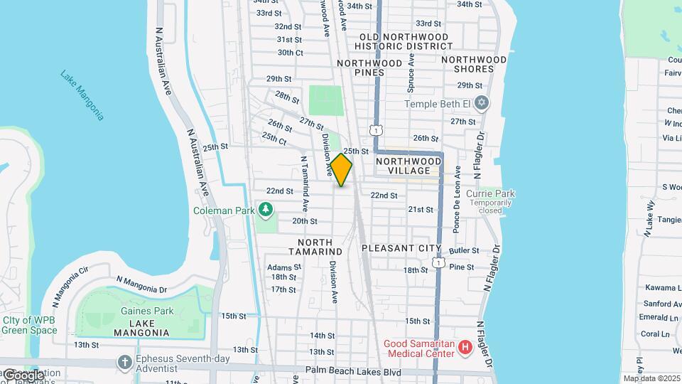 723 22nd St Map and Location Details