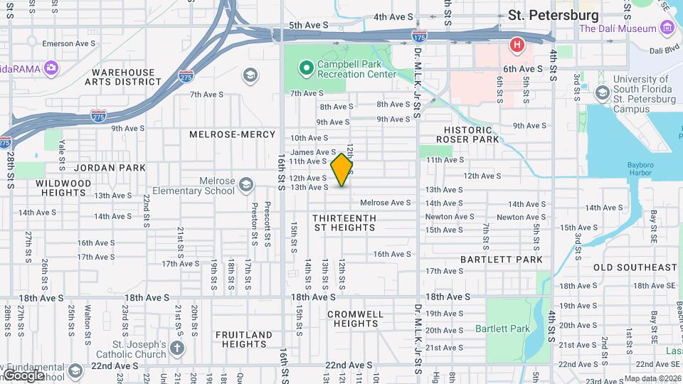 1218 13th Ave S Map and Location Details