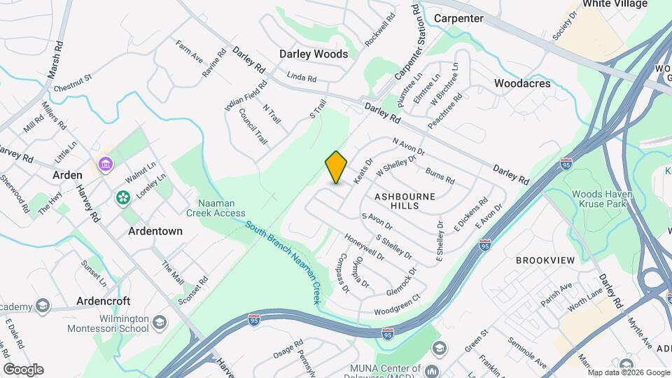 318 Ashbourne Rd Map and Location Details