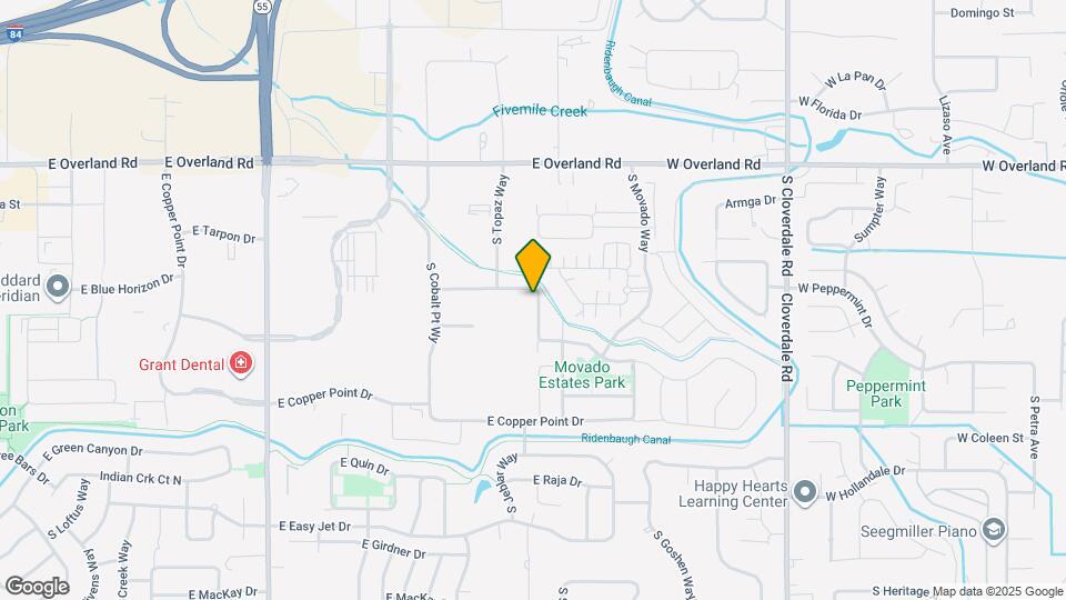 2029 S Hills Ave. Map and Location Details