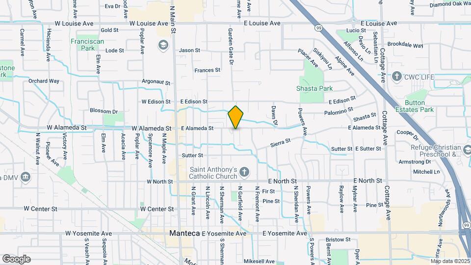 434 W Alameda St Mapa y Detalles de la Ubicación