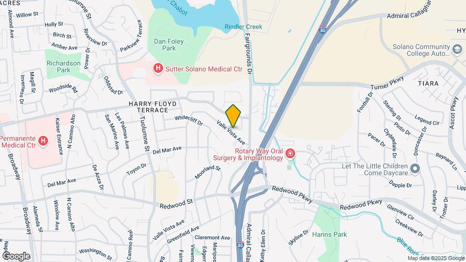 1532 Valle Vista Ave, Unit 1534 Map and Location Details