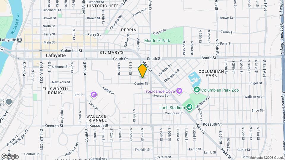215-219 S 16th St Map and Location Details