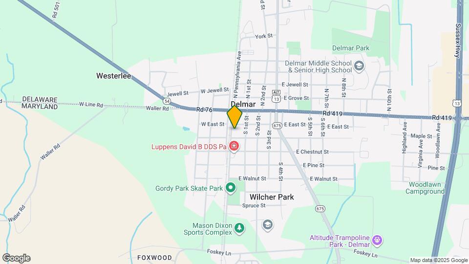 218 S Pennsylvania Ave Map and Location Details