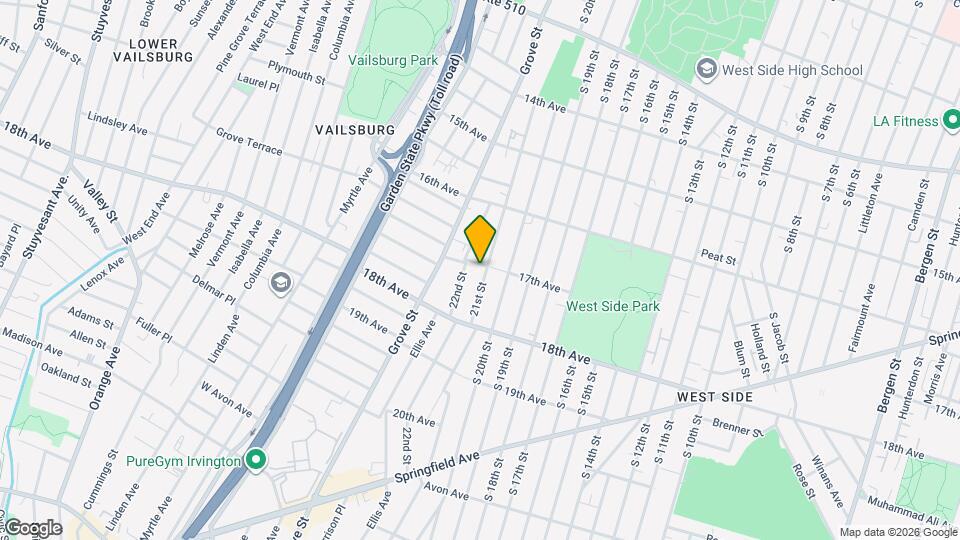 227 21st St Mapa y Detalles de la Ubicación