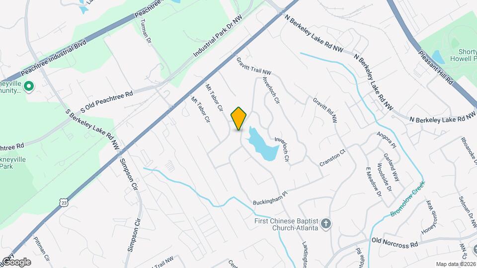 2896 Landington Way NW Mapa y Detalles de la Ubicación