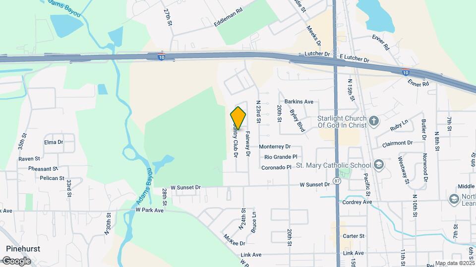 2700 Country Club Dr Map and Location Details