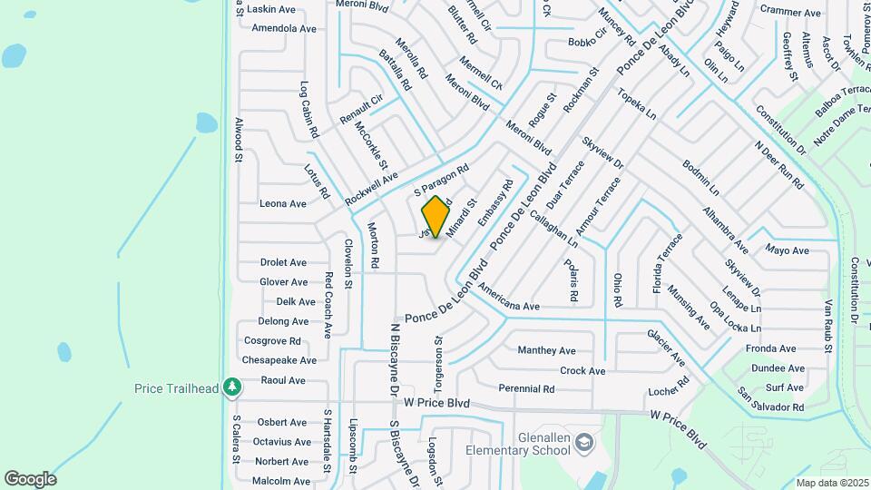 7820 Minardi St Map and Location Details
