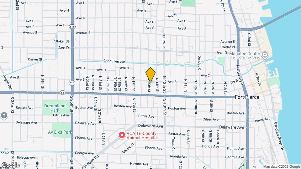 136 N 15th St Map and Location Details