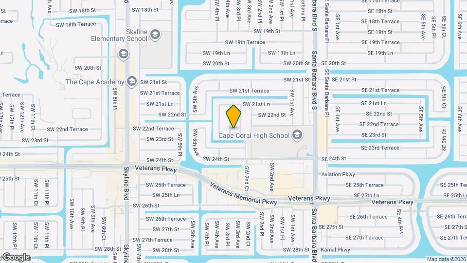 2225 SW 3rd Pl Mapa y Detalles de la Ubicación