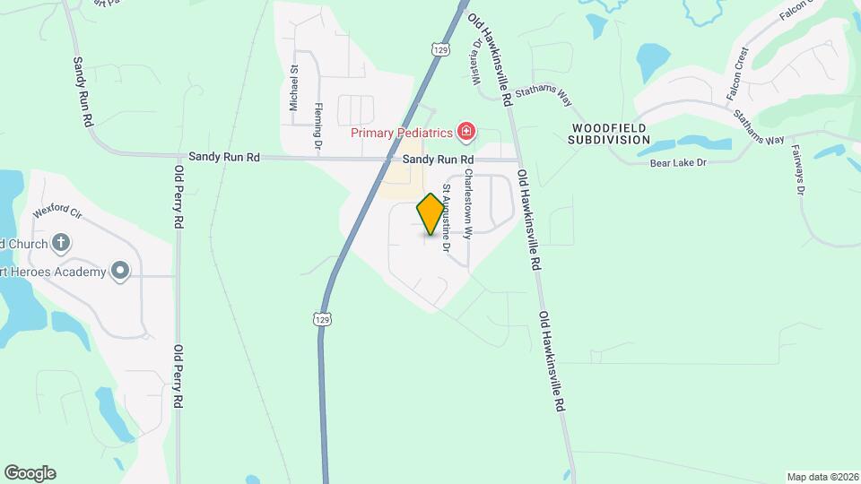 308 Thornton Dr Map and Location Details