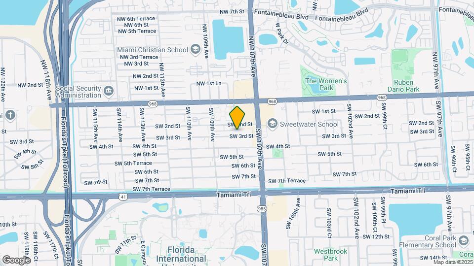 10745 SW 3rd St Mapa y Detalles de la Ubicación