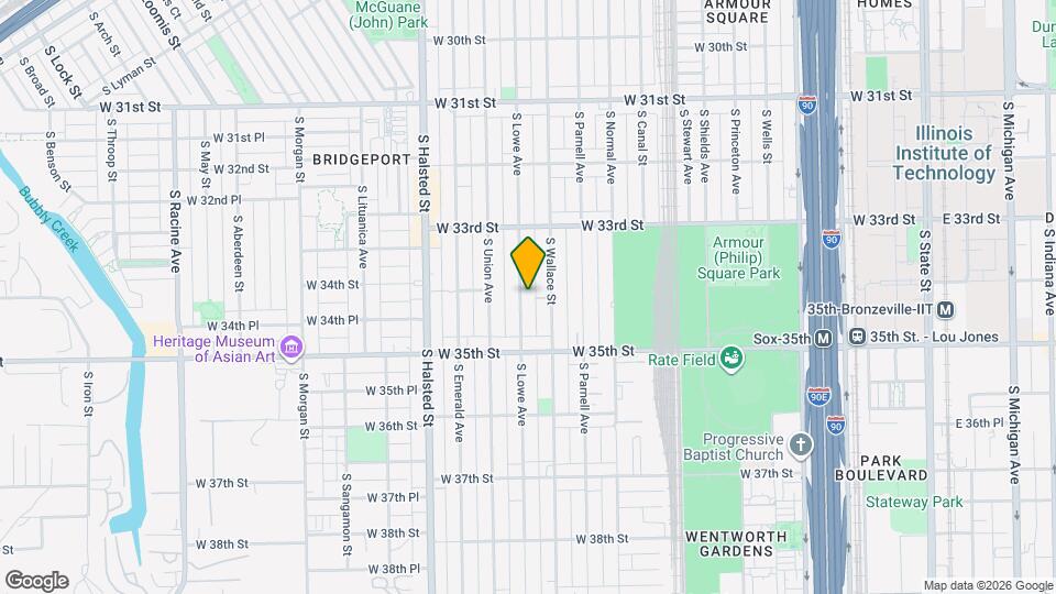 3405 S Lowe Ave Mapa y Detalles de la Ubicación