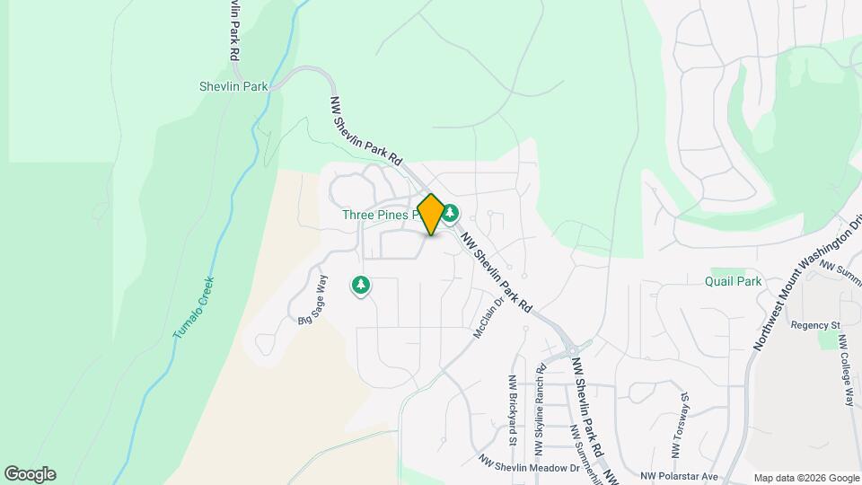 19077 Mount McLoughlin Ln Mapa y Detalles de la Ubicación
