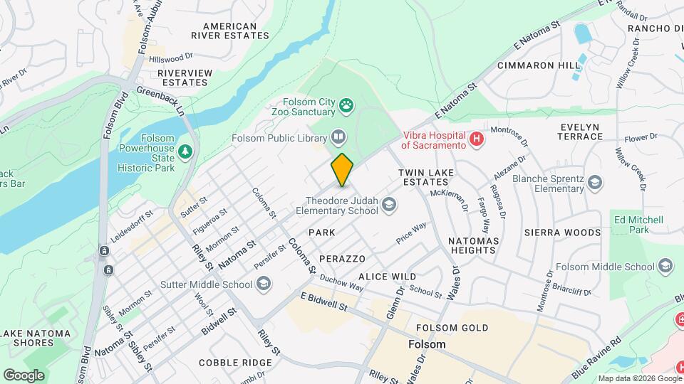 106 Persifer St, Unit 1 Map and Location Details