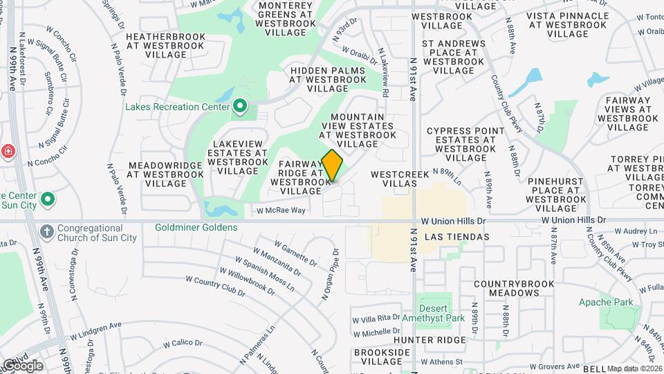 9332 W Morrow Dr Map and Location Details