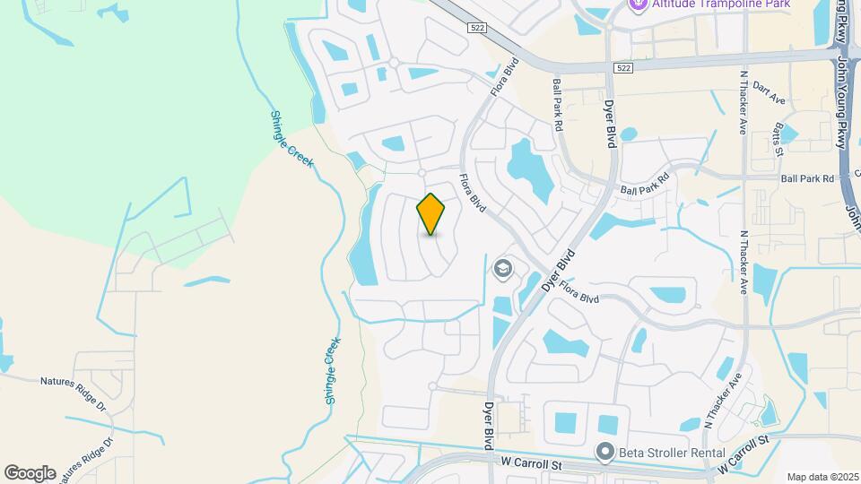 2920 Willow Creek Ln Map and Location Details