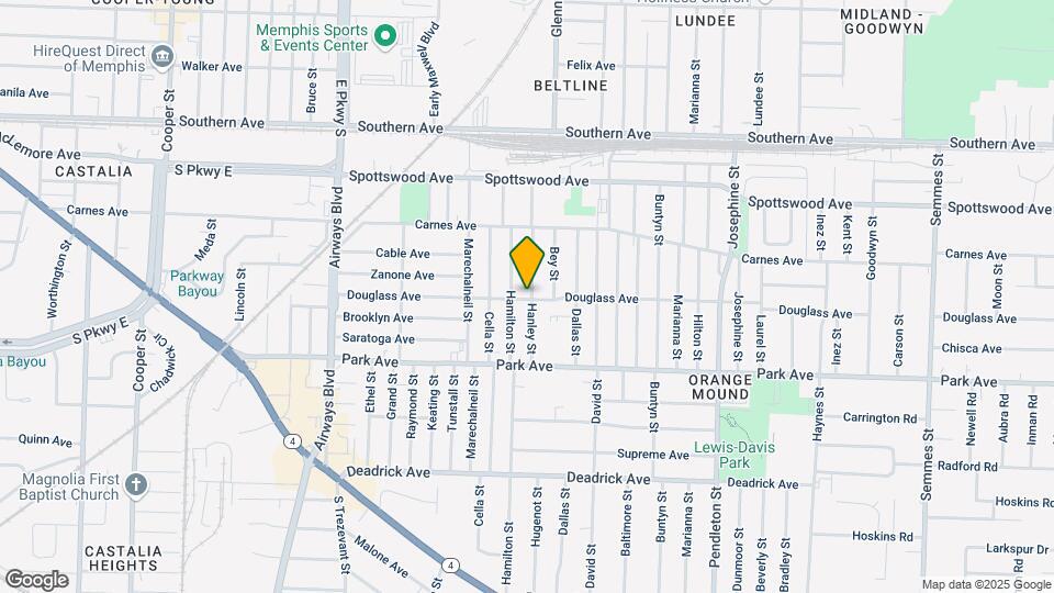 791 Hanley St Map and Location Details