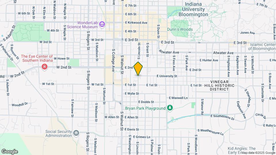 530 N Lincoln Map and Location Details