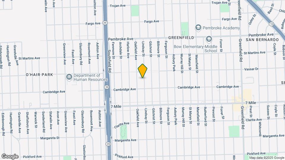 19341 Lindsay St Map and Location Details