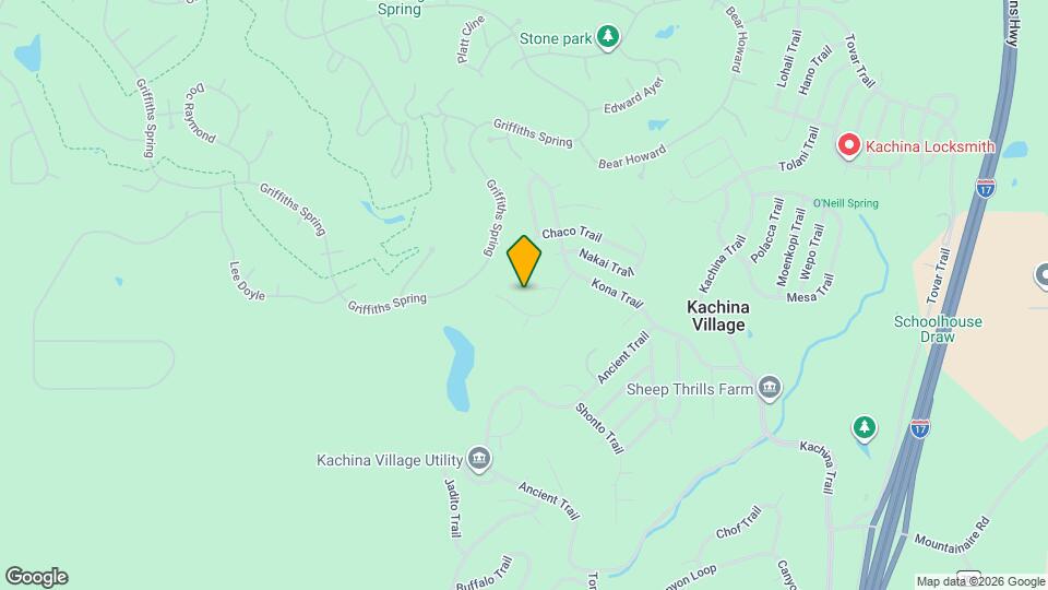 2804 Burro Springs Ovi Map and Location Details