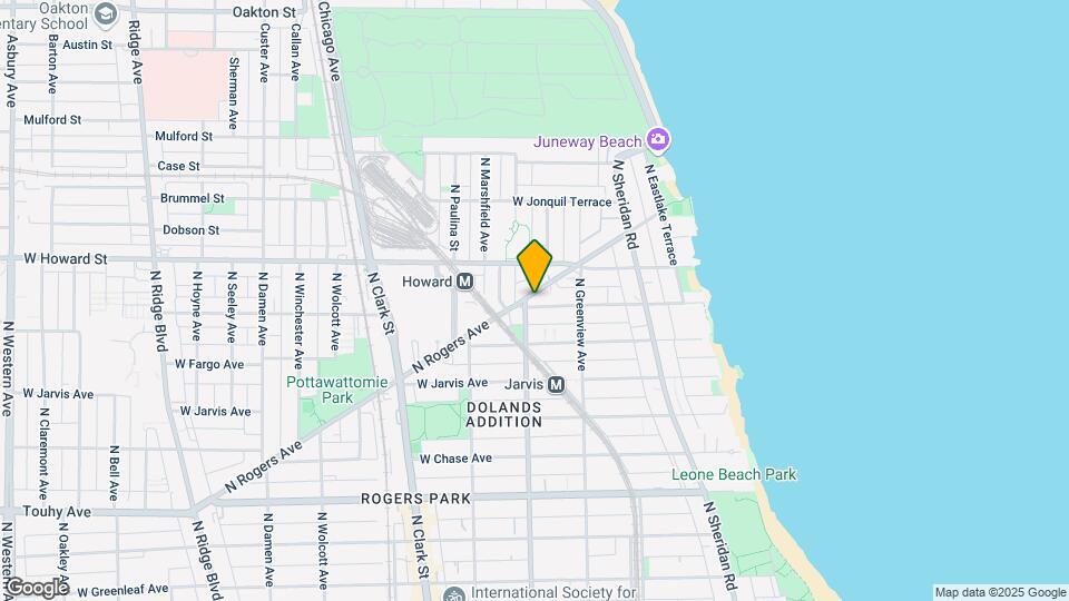 1544 W Birchwood St Map and Location Details