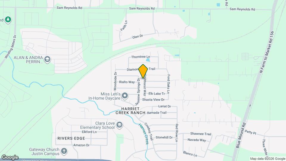 16701 Windthorst Way Map and Location Details