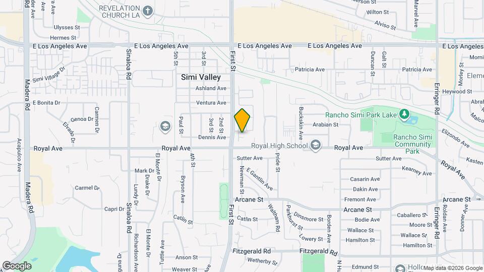 1462 Windmill Way Map and Location Details