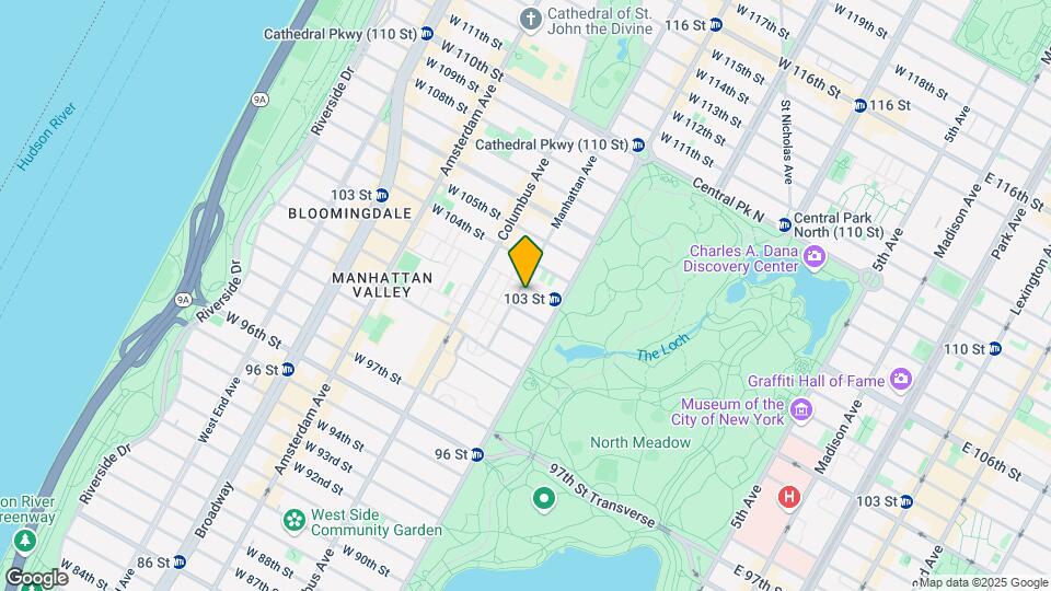 60 Manhattan Ave Mapa y Detalles de la Ubicación