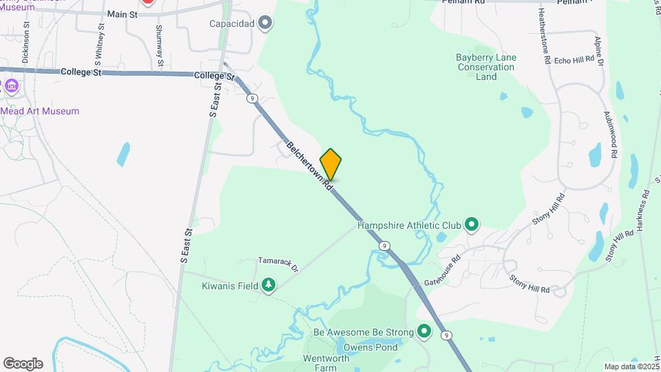 206 Belchertown Rd Map and Location Details