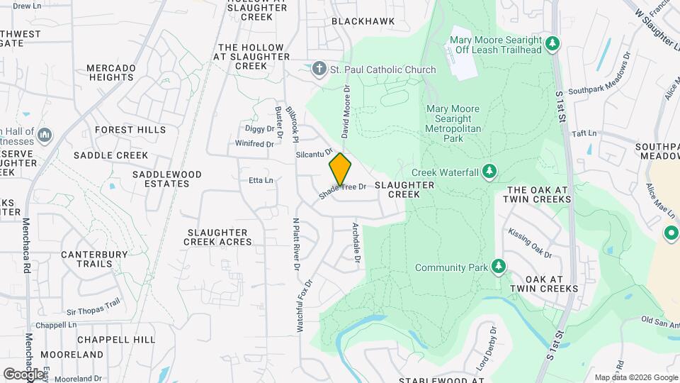 729 Shade Tree Dr Map and Location Details