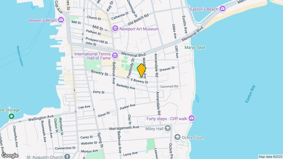 44 E Bowery St, Unit 1 Map and Location Details