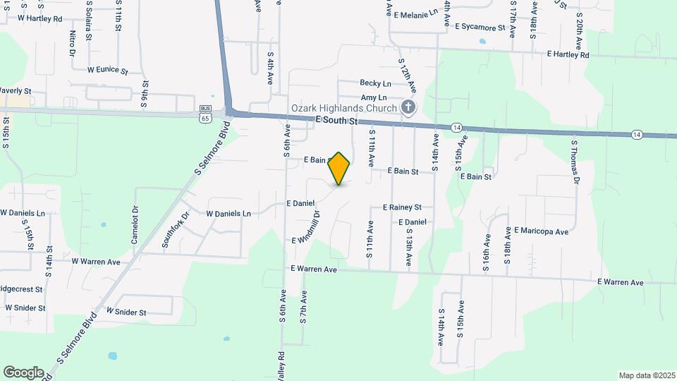 802 E Daniels St Map and Location Details