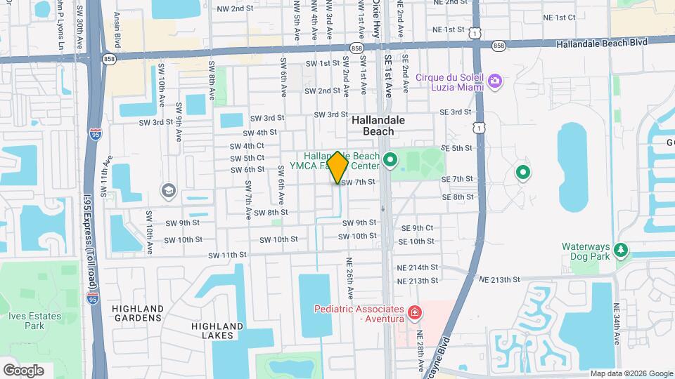 707 SW 3rd Ave Map and Location Details