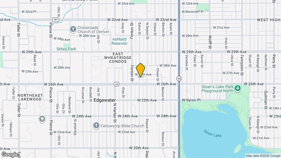 2660 Eaton St Map and Location Details