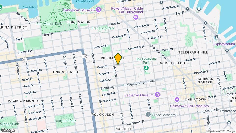 1169 Union St Map and Location Details