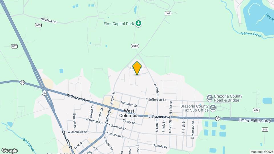 419 Fisher St Map and Location Details